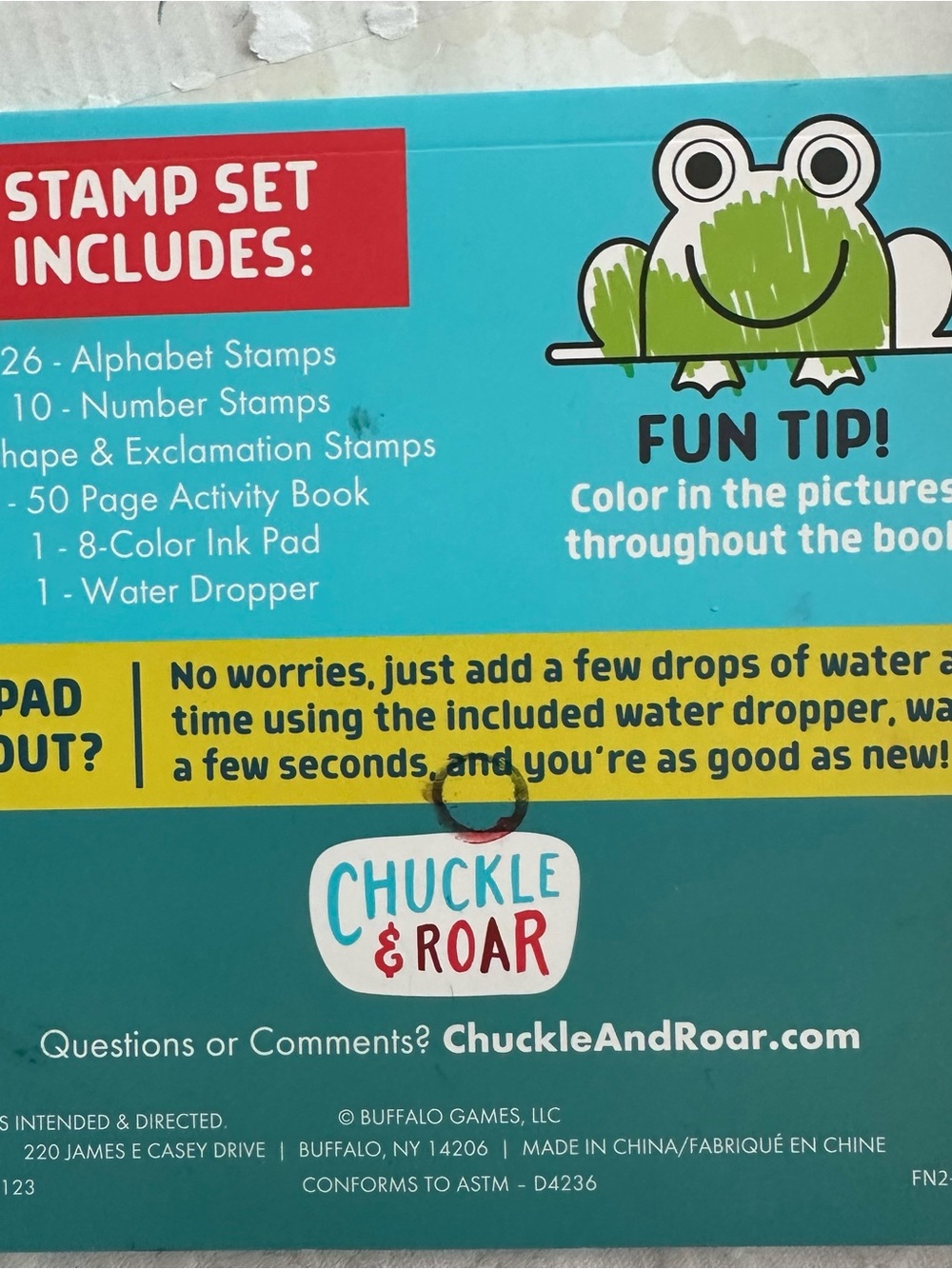 Stamp & Learn Wooden Stamp Set: 47 Steps & 50 Pages Activity Book - Picture 7 of 13